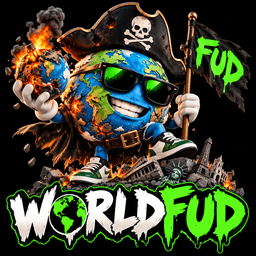 Worldfud pirate Earth logo